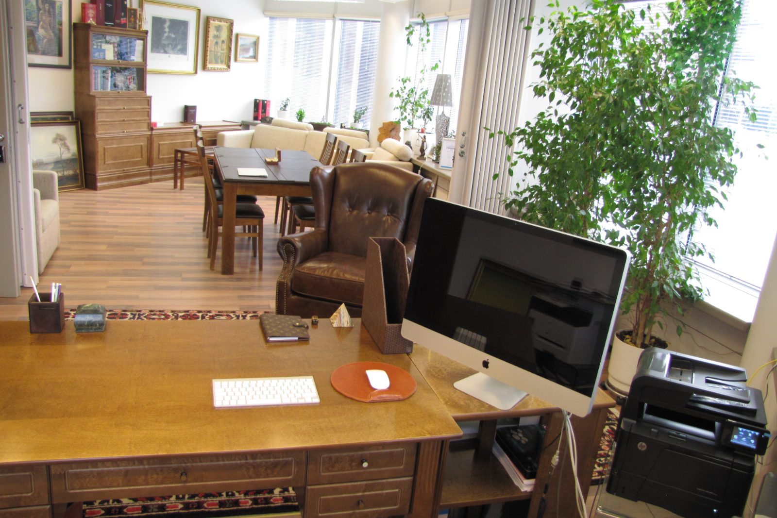 Attorney's office at the Helsinki law firm